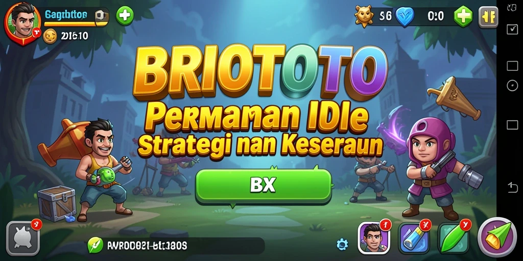 Tampilan gameplay BRIOTOTO yang menarik dan penuh warna.
