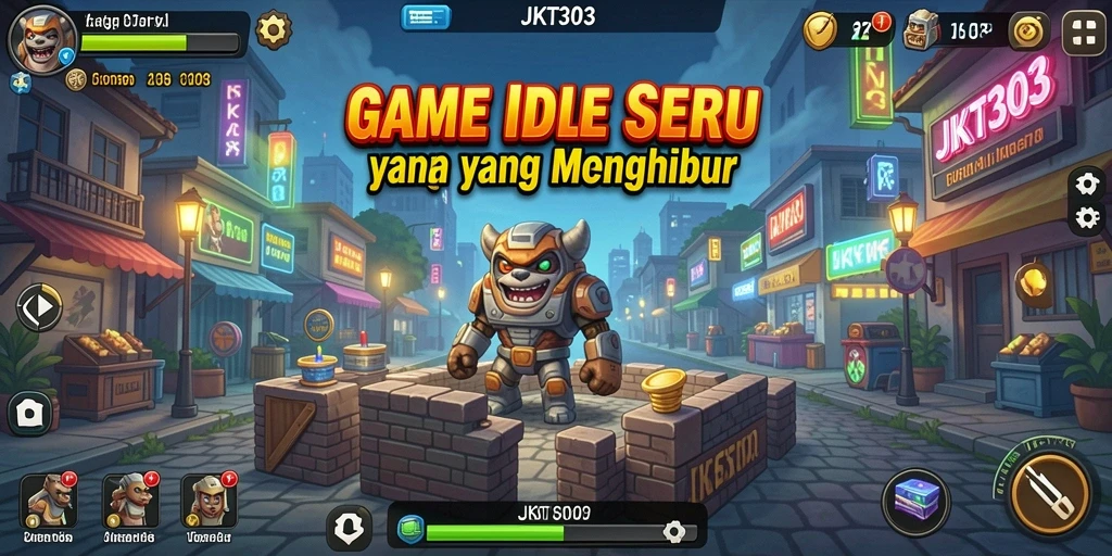 Screenshot gameplay JKT303 yang menarik dan penuh warna.