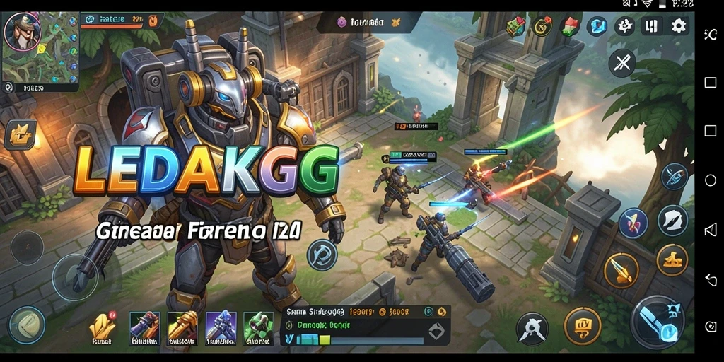 Tampilan gameplay LEDAKGG yang menegangkan dan strategis.