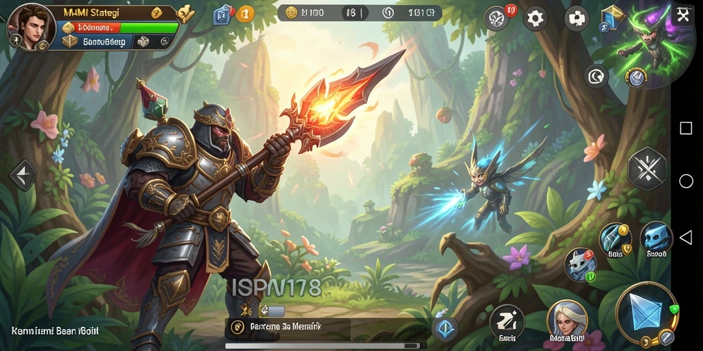 Tampilan gameplay seru dan strategis di MAMI188.