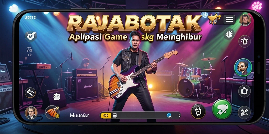 Tampilan gameplay menarik dari RAJABOTAK yang penuh semangat.