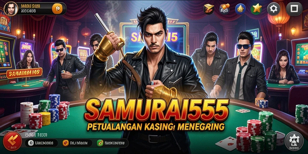 Pengalaman seru bermain Kasino di SAMURAI555.