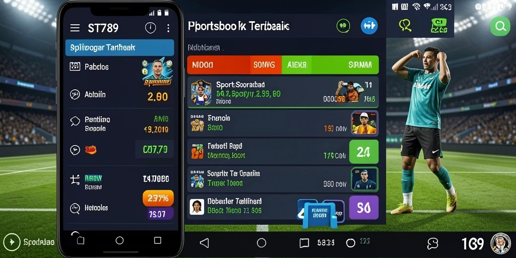 Tampilan menarik dari gameplay taruhan di ST789.