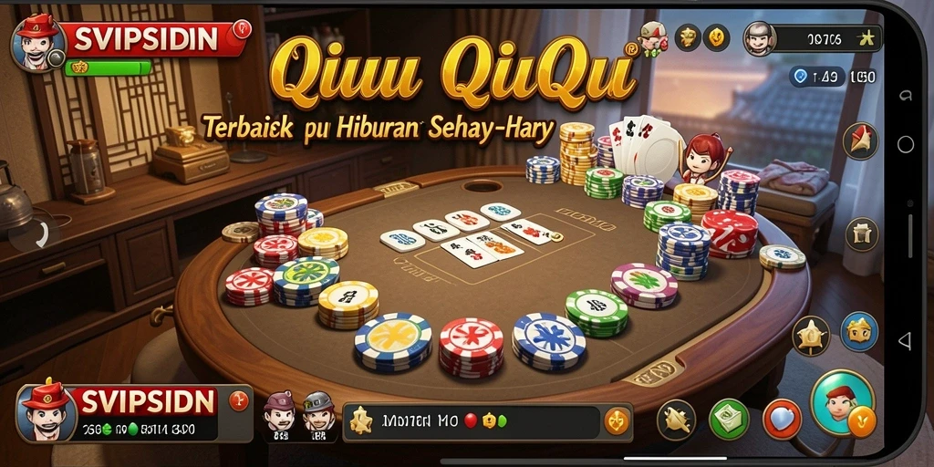 Tampilan permainan QiuQiu yang seru di SVIPSIDN.